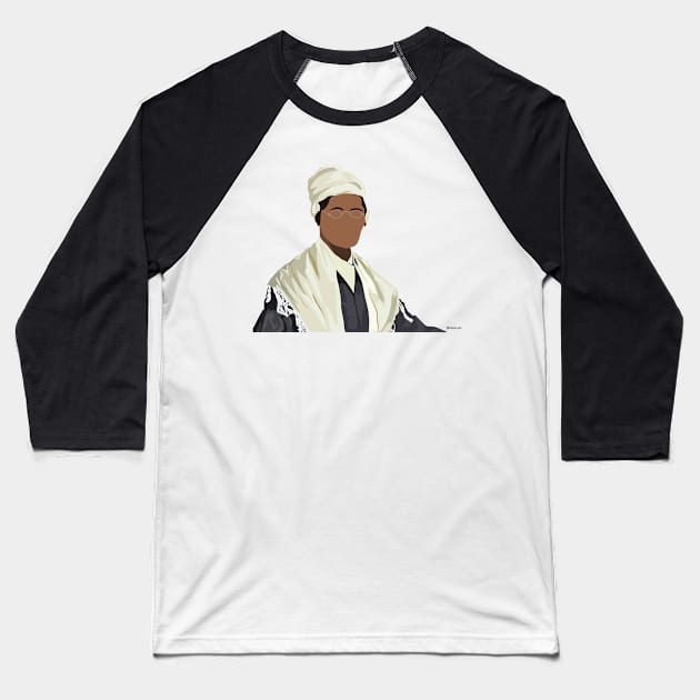 Sojourner Truth Baseball T-Shirt by itsaulart